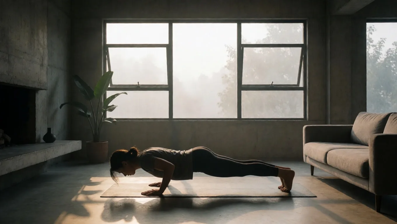 Entrenamiento de fuerza en casa con peso corporal